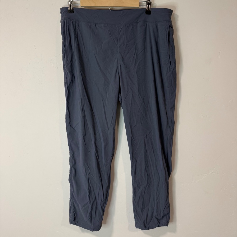 Mountain Hardwear Womens Dynama Pant XL Blue Gray Hiking Outdoor Stretch